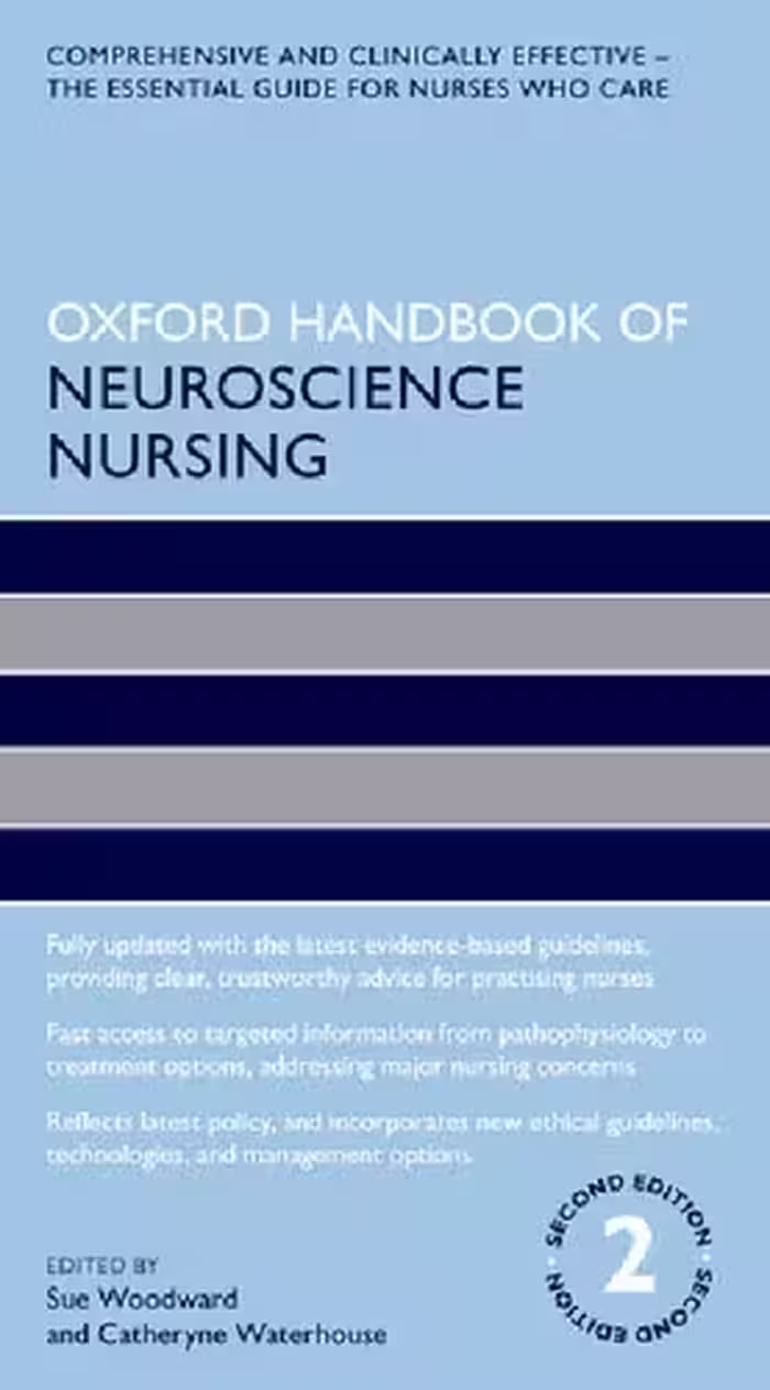 خرید و دانلود نسخه کامل کتاب Oxford Handbook of Neuroscience Nursing