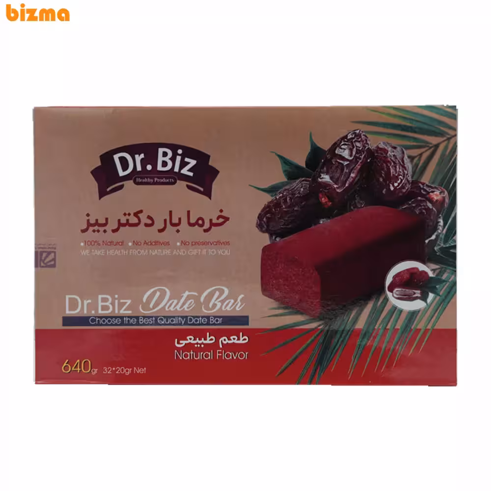 خرمابار طبیعی دکتر بیز – 32 عددی