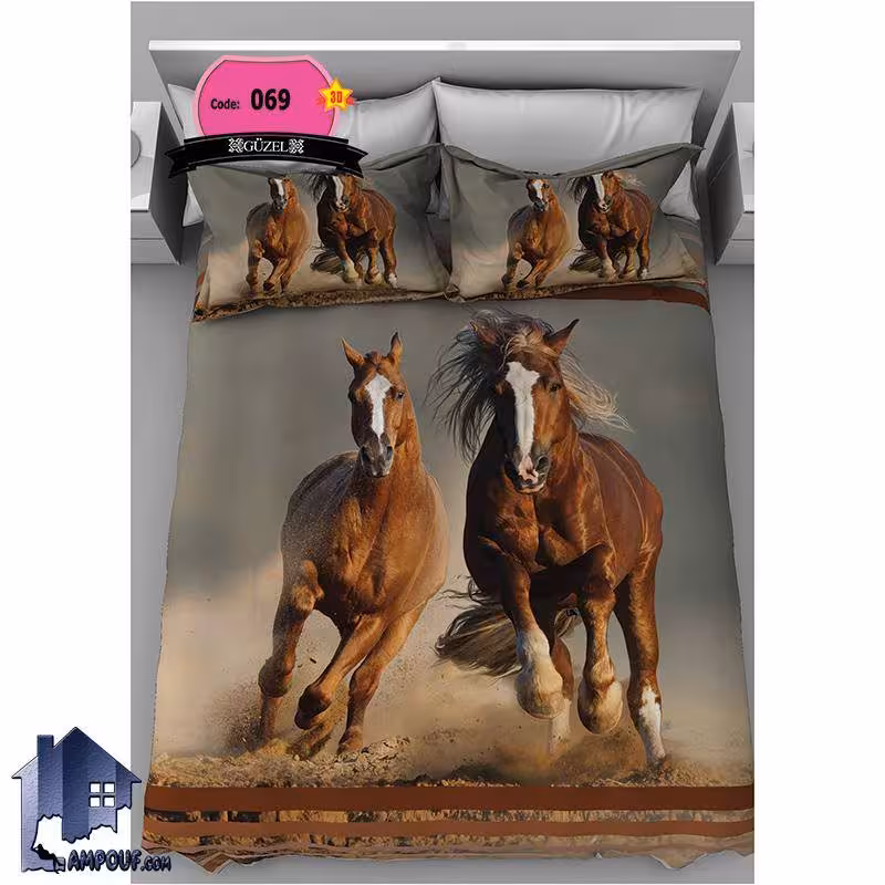 روتختی 3D دو نفره GUZEL مدل CG069