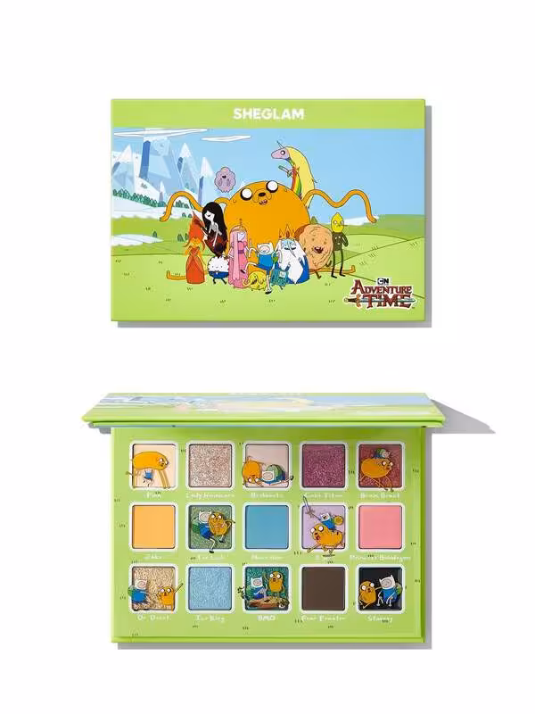 پالت سایه Adventure Time | SHEGLAM Land Of Ooo Palette شیگلم SHEGLAM