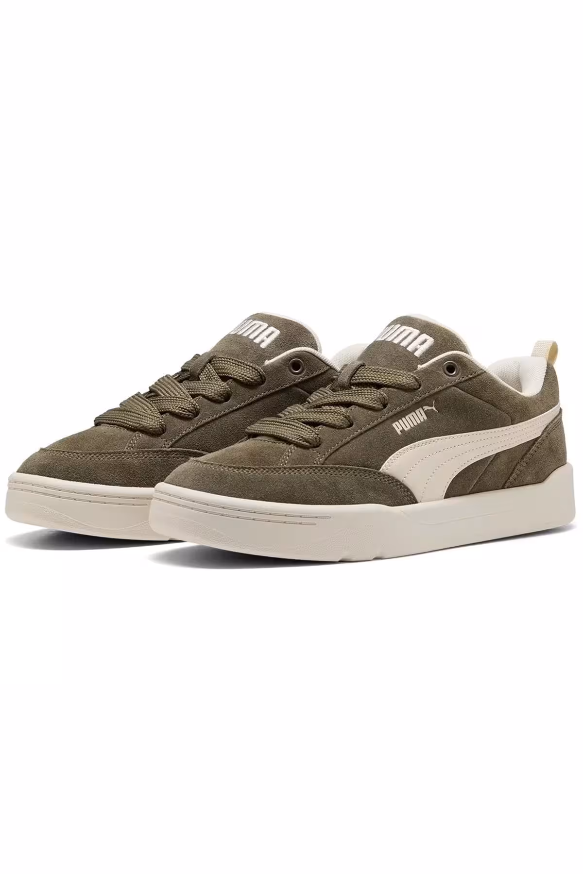 اسنیکر مردانه و زنانه سبک زندگی پارک RAW کفش ورزشی UNISEX KHAKI Puma