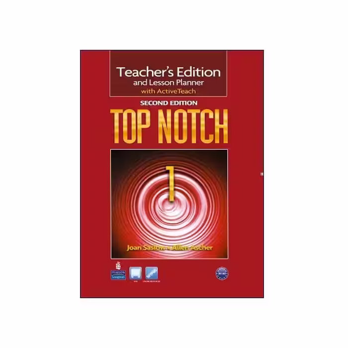 کتاب معلم تاپ ناچ یک ویرایش دوم Top Notch 1 Second Edition Teacher's Book