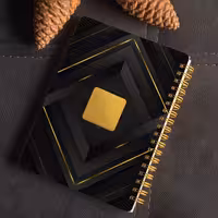 دفتر یادداشت طرح لاکچری