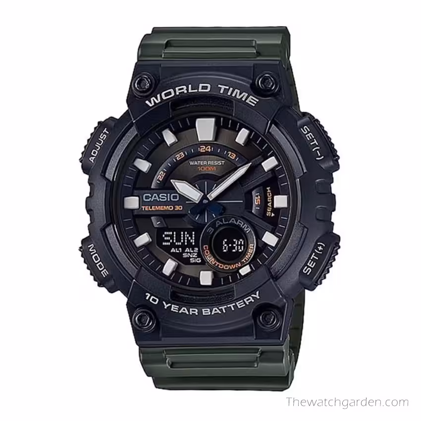 ساعت مچی کاسیو مدل AEQ-110W-3A