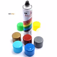 اسپری رنگ در هشت رنگ مختلف