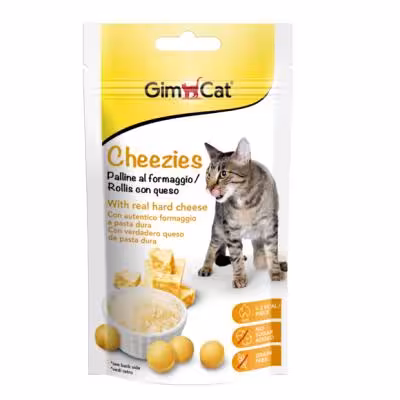 اسنک گربه جیم‌ کت توپک پنیر (Cheezies) – 50 گرم