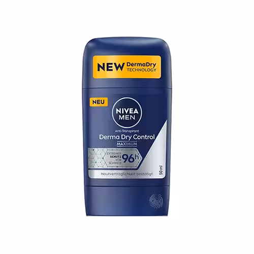 استيك ضد تعريق 96 ساعته مردانه Derma Dry Control maximum نيوآ 50 ميل
