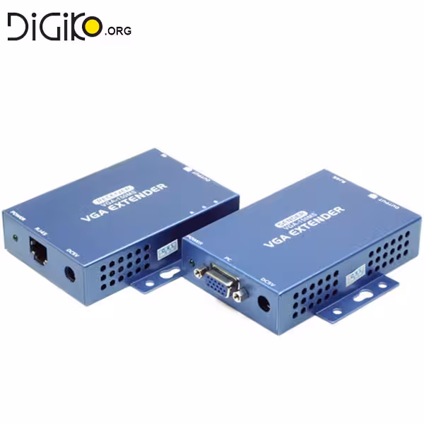 دستگاه افزایش طول کابل VGA توسط کابل شبکه تا 100 متر