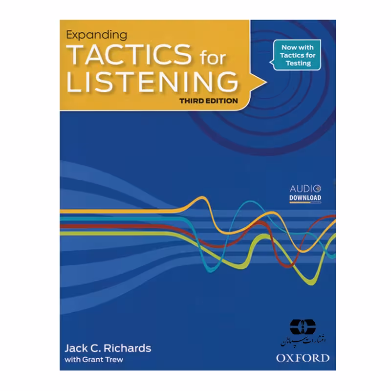 کتاب Expanding Tactics For Listening Third Edition اثر Jack C.Richards and Grant Trew انتشارات سپاهان