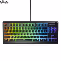 کیبورد گیمینگ سیمی RGB استیل سریز مدل APEX 3 TKL
