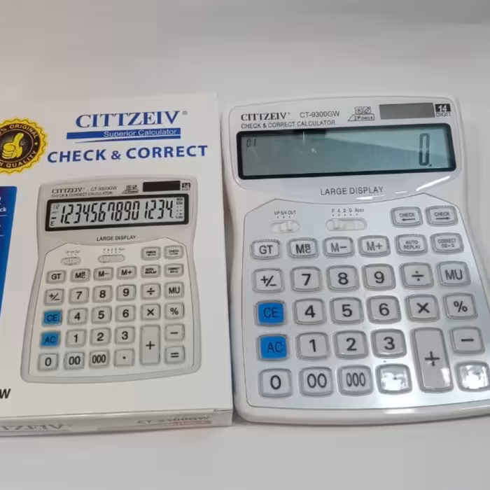 ماشین حساب رومیزی کیفیت عالی مدل CT 9300 GW