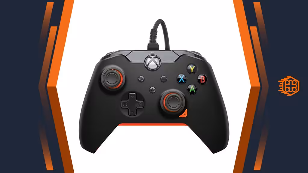 کنترلر با سیم PDP مخصوص Xbox – رنگ Atomic Black