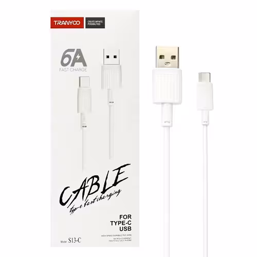 کابل شارژ Tranyoo S13 Type-C