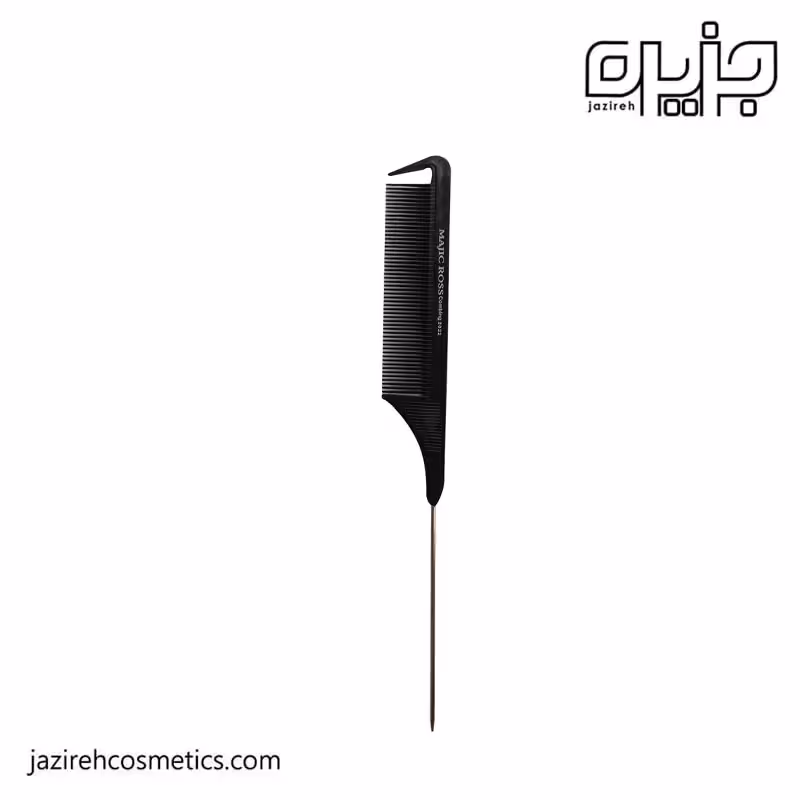 شانه دم باريك فلزي مجیک رز majic ross-کد 2022