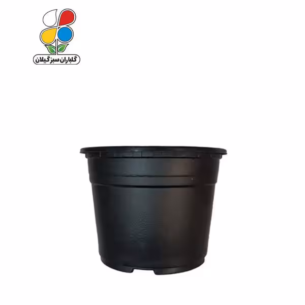 گلدان کشاورزی ژله ای 8 سانتیمتری مشکی