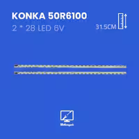 بک لایت تلویزیون کونکا، مدل 50R6100