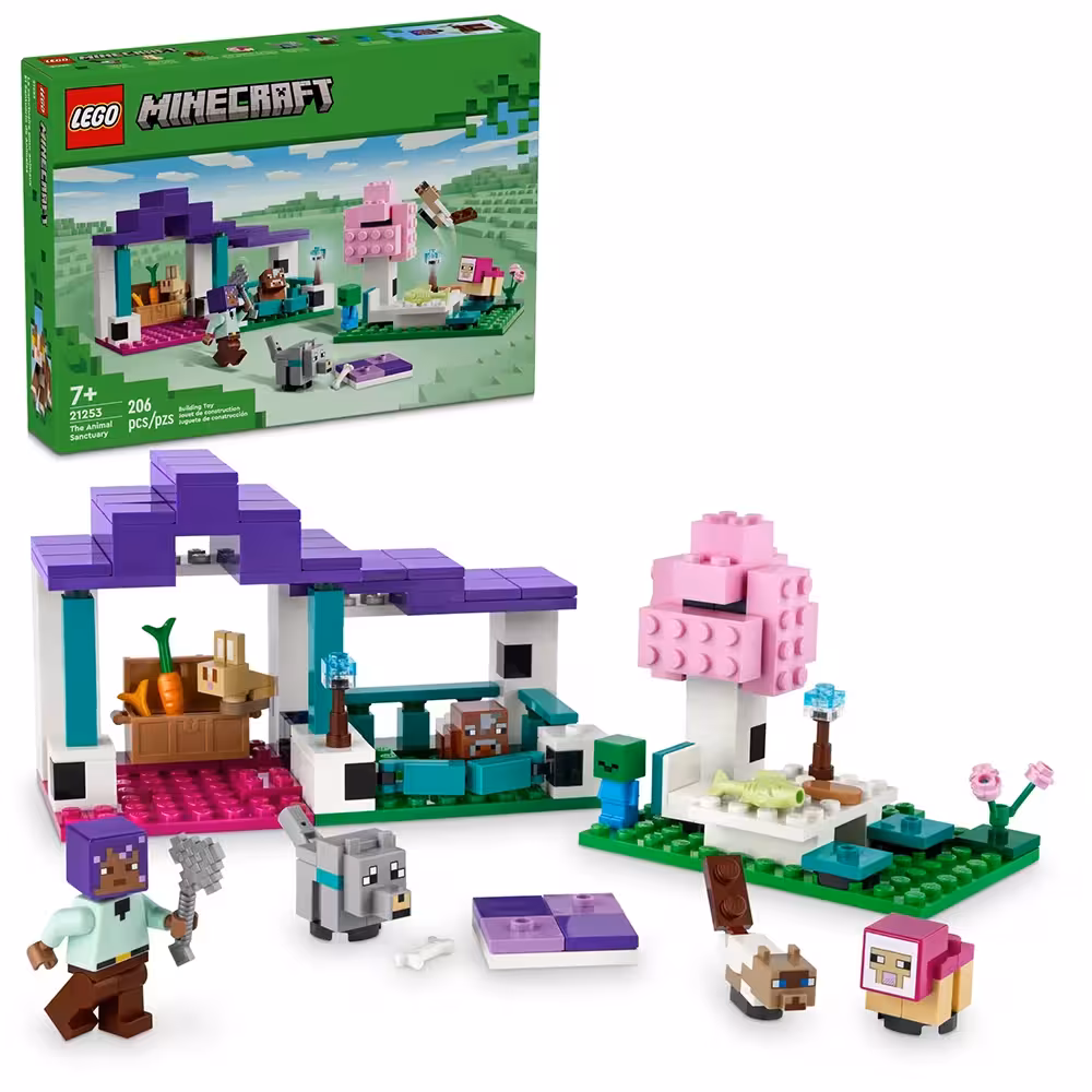 لگو Minecraft مدل 21253 The Animal Sanctuary