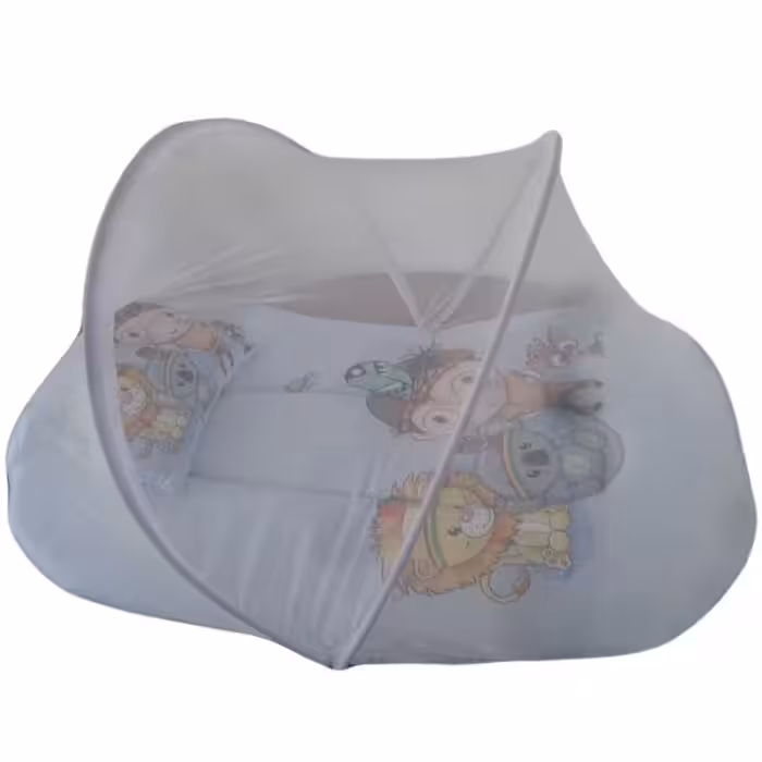 پشه بند کودک تیک مک مدل پسرک سرخپوست به همراه تشک