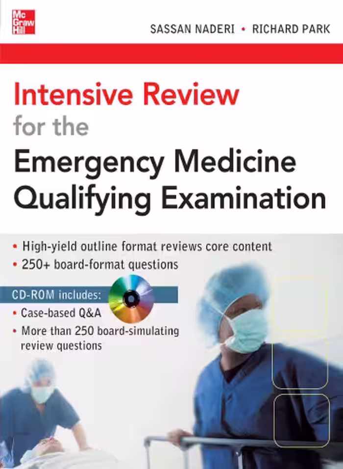 خرید و دانلود نسخه کامل کتاب Intensive Review for the Emergency Medicine Qualifying Examination (Intensive Review Book)