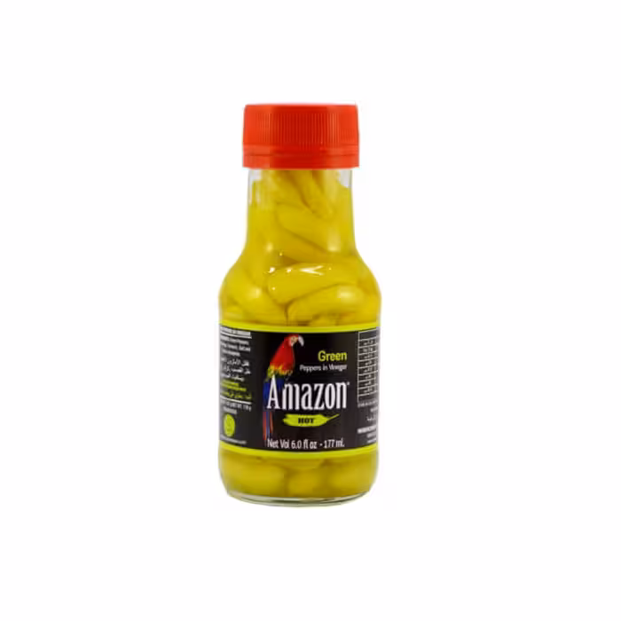 ترشی فلفل سبز آمازون 177 میل