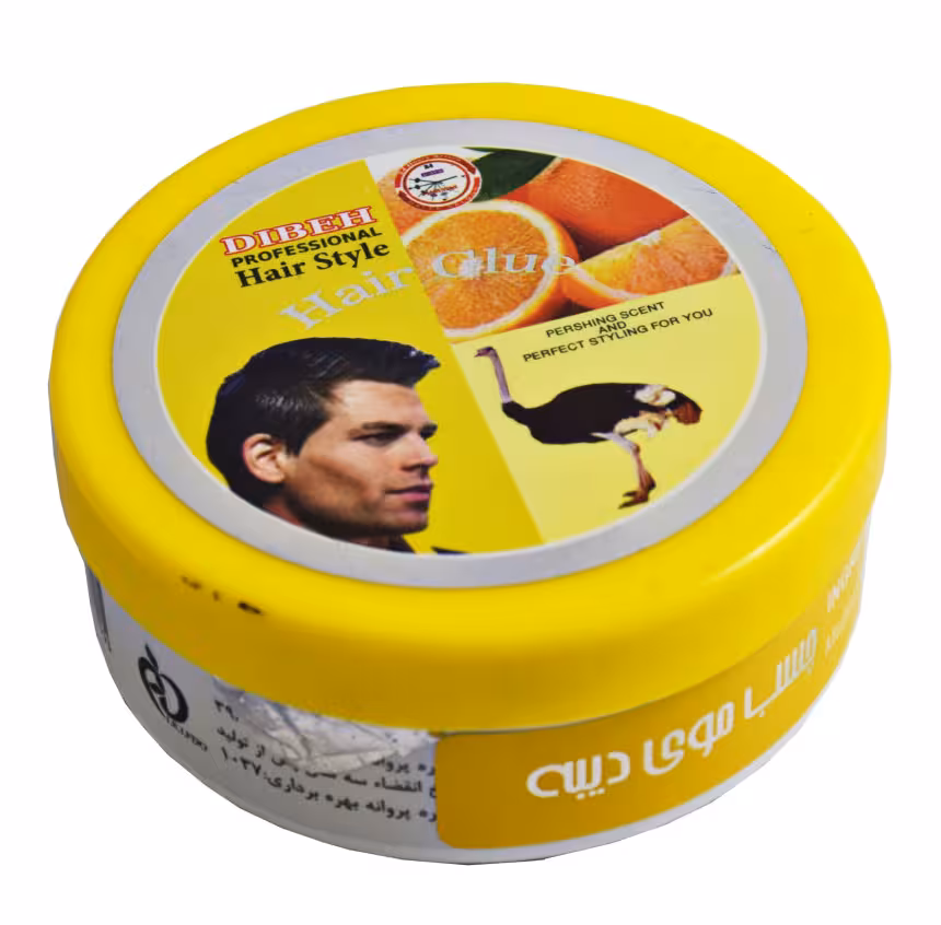 چسب مو دیبه زرد مدل Ostrich حجم 150 میلی لیتر