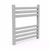 حوله خشک کن فلت استیل 120 سفید