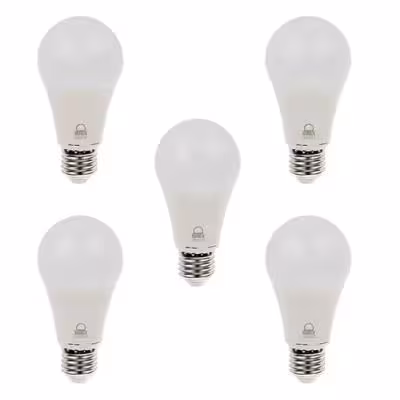 لامپ ال ای دی 10 وات بروکس مدل A60 پایه E27 مجموعه 5 عددی