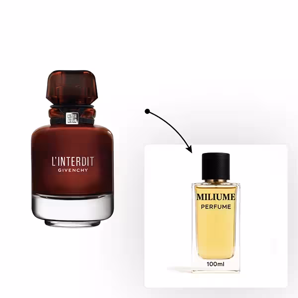 اسانس عطر Givenchy L’Interdit Rouge برند Givaudan - کد 2566 - جیونچی له اینتردیت زژ 100ML - میلیوم پرفیوم