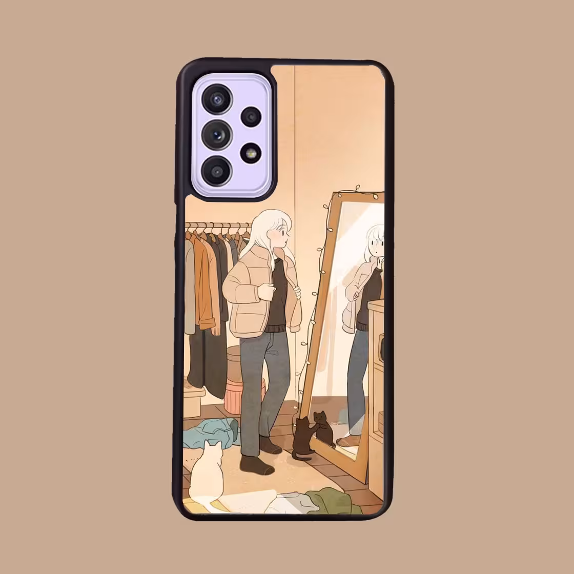 کاور گارد قاب مناسب برای گوشی موبایل سامسونگ A52/S -کد1678