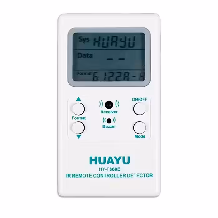 تستر و فرکانس متر حرفه ای ریموت کنترل مادون قرمز مدل HY-T860E