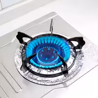 فویل دور شعله گاز گرد بسته 10 عددی | amazonchi