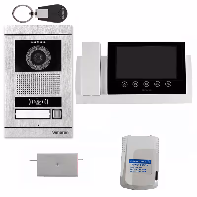 دربازکن تصویری سیماران مدل HS72m100card | چاوه