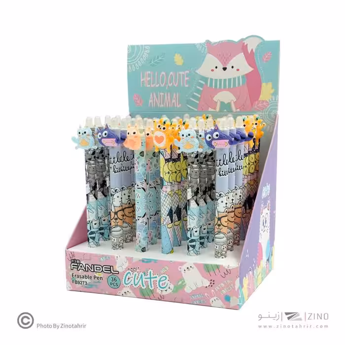 خودکار پاکشو فانتزی گربه فندل کدFB9273