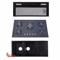 ست هود مخفی اجاق گاز سینک گرانیتی مدل 456