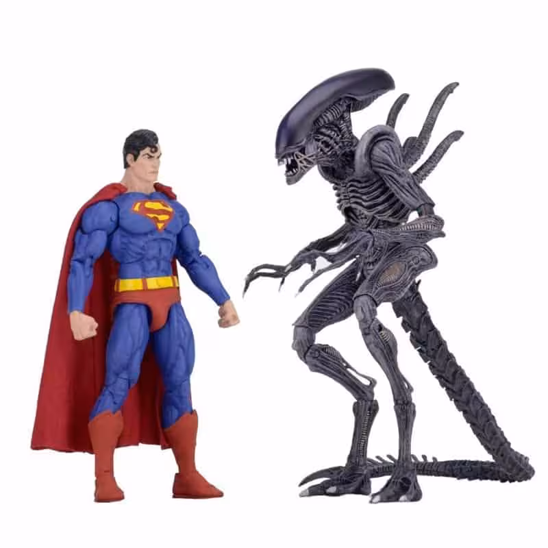 اکشن فیگور سوپرمن و بیگانه | Superman and Alien |