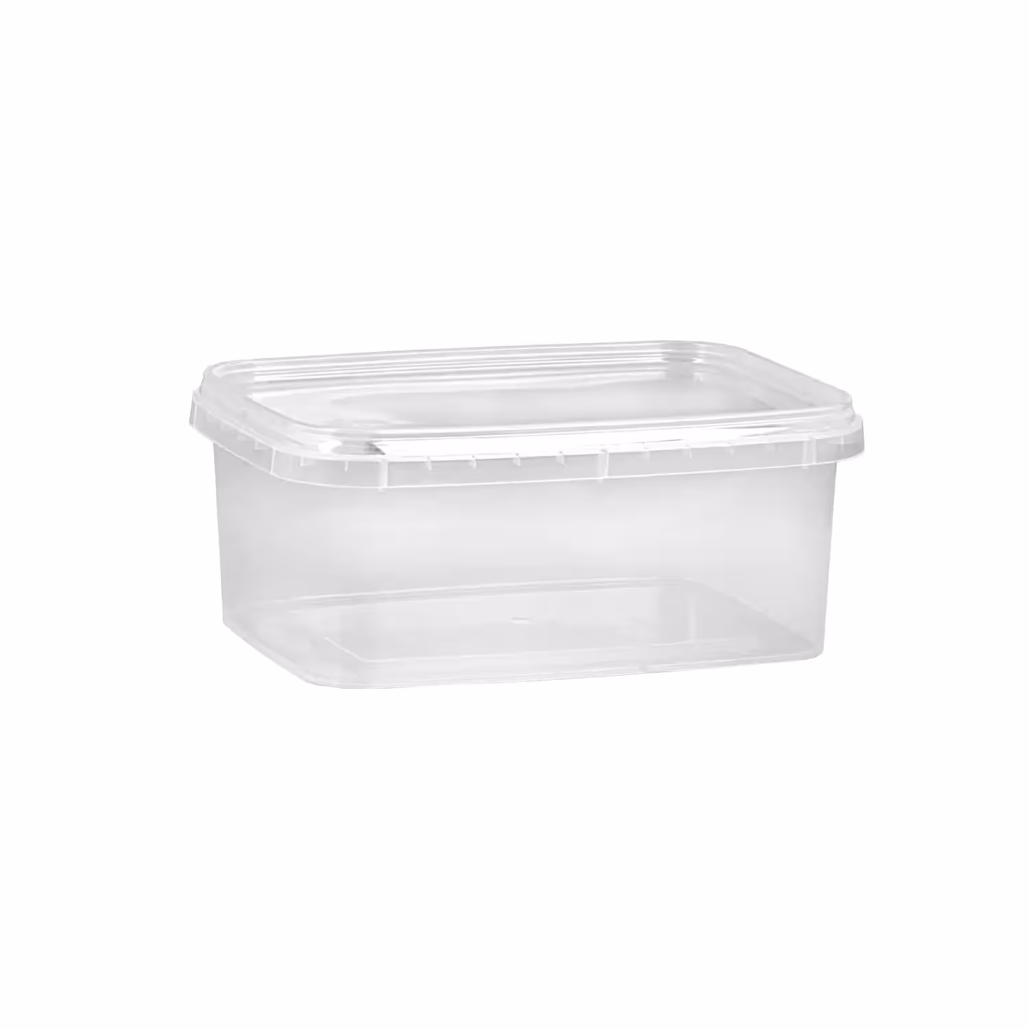 ظرف مایکروویوی 760 شفاف طب پلاستیک (200 عدد)