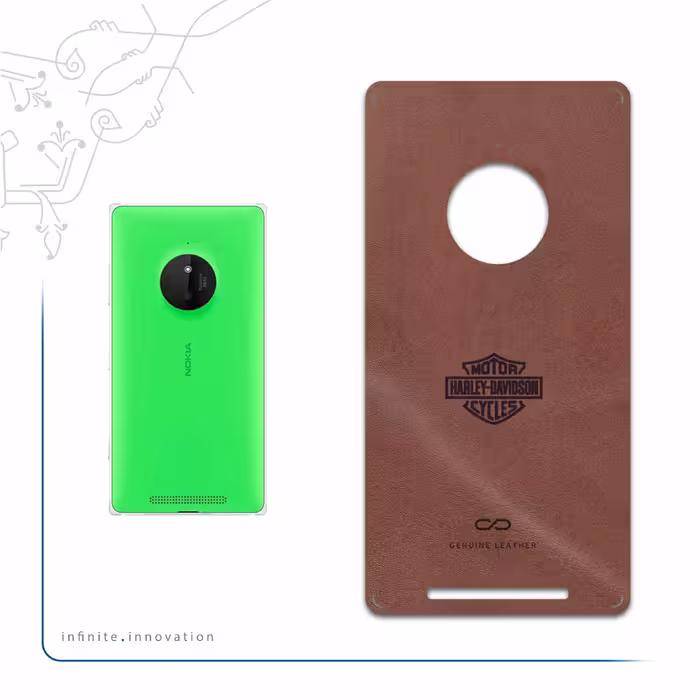 برچسب پوششی ماهوت مدل MNL-HRLY_DVDSN مناسب برای گوشی موبایل نوکیا Lumia 830