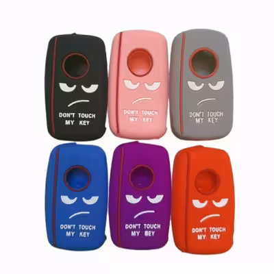 کاور سوئیچ خودرو مدل سه کلید سیلیکونی مناسب برای پژو پارس