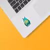   استیکر لپ تاپ توییجین و موییجین طرح Animeکد 11مناسب برای لپ تاپ 15.6 اینچ به همراه برچسب حروف فارسی کیبورد 