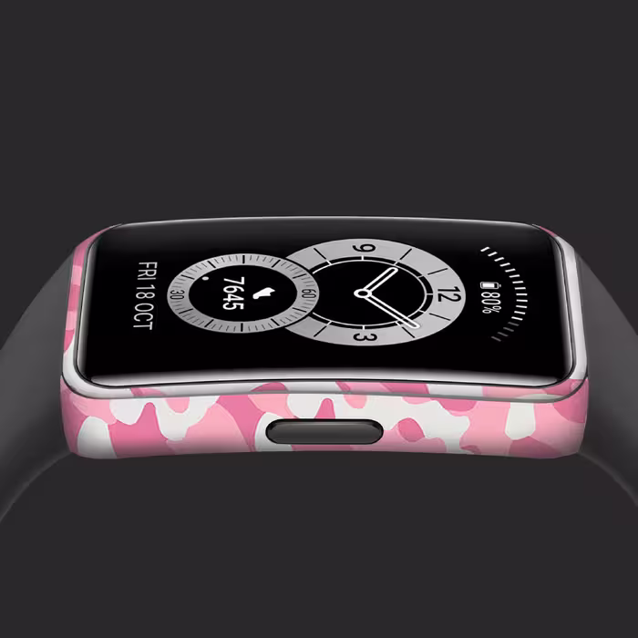 برچسب ماهوت طرح Army Pink مناسب برای ساعت هوشمند هوآوی band 6