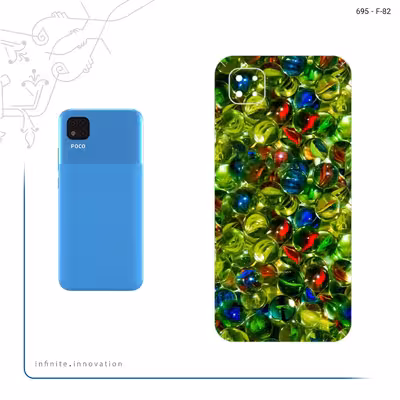 برچسب پوششی ماهوت مدل Marble Nostalgia مناسب برای گوشی موبایل شیائومی Poco C3