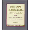 کتاب Don ;t Sweat the Small Stuff... and It ;s All Small Stuff اثر Richard Carlson انتشارات Hyperion