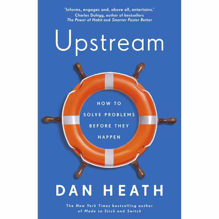 کتاب Upstream اثر Dan Heath انتشارات Bantam Press