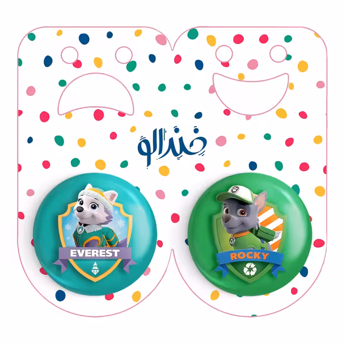 پیکسل خندالو مدل اورست و راکی سگ های نگهبان کد 47094710 مجموعه 2 عددی