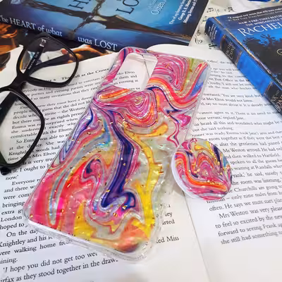 کاور کد A8521 مناسب برای گوشی موبایل شیائومی Redmi 10 به همراه پایه نگهدارنده