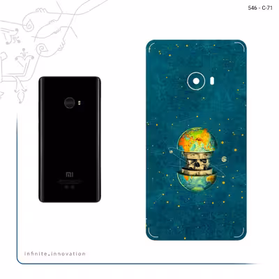 برچسب پوششی ماهوت مدل Collage of Earth Face مناسب برای گوشی موبایل شیائومی Mi Note 2