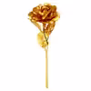 گل رز مصنوعی مدل Gold مجموعه 6 عددی