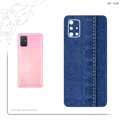 برچسب پوششی ماهوت مدل Fabric Texture 8 مناسب برای گوشی موبایل سامسونگ Galaxy A71