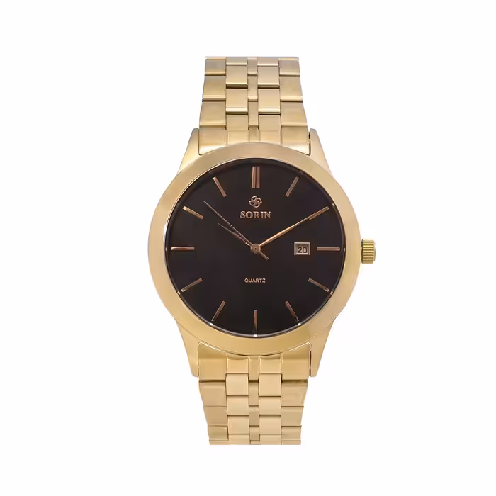 ست ساعت مچی عقربه ای زنانه و مردانه سورین مدل GL1069J-SG02B