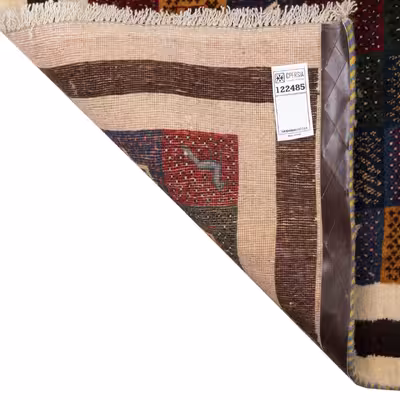 گبه دستباف کناره طول دو متر سی پرشیا کد 122485